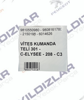 Peugeot Vites Kumanda Teli 9810550980-9808161780 resmi
