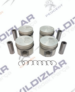 Citroen Piston Segman 0.60 (Takım) 0628J2-0623J3 resmi