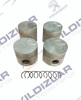 Peugeot Piston Segman STD DV8 Segmansız (Takım) 0628J2-0628J3 resmi