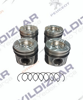 Citroen Piston Segman STD 1.6 HDI 16V (Takım) 0628W0-0628V1 resmi