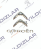 Citroen Arka Amblem 9678484780 resmi