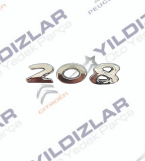 Peugeot 208 Yazısı 98064511VD resmi
